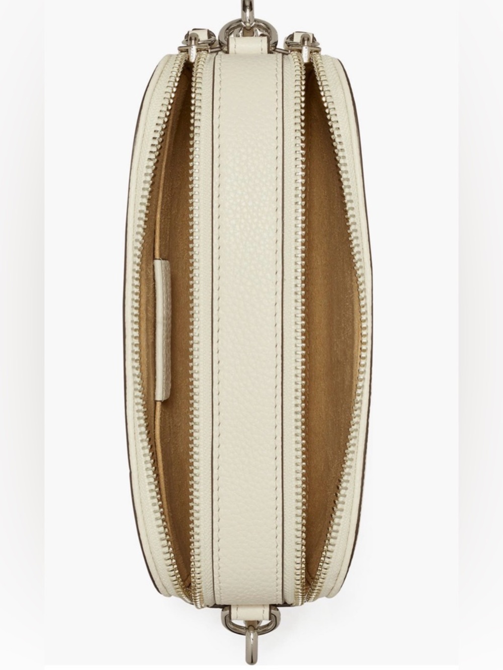 Tory Burch Ivory Mini Miller Crossbody Bag - Picture 2 of 9